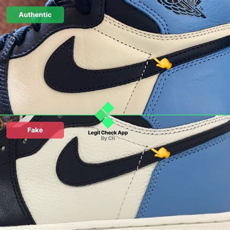 nike wing logo angle fakes|(2024) How To Spot Fake Jordans: The Official Guide .